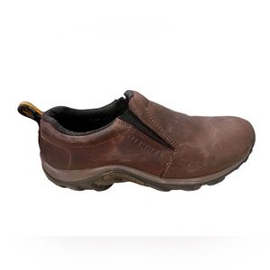 Merrell Men’s Brown Leather Loafers SZ 9